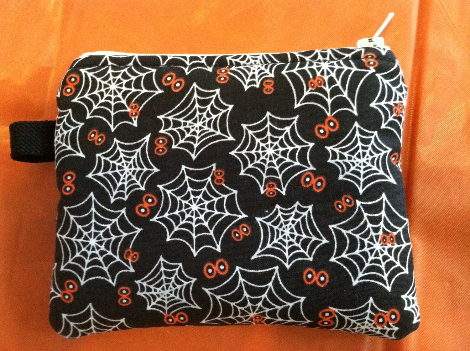 Zippered Spider  Pouch