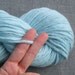 Reclaimed Super Bulky Cashmere Yarn, Aqua, 160 Yards