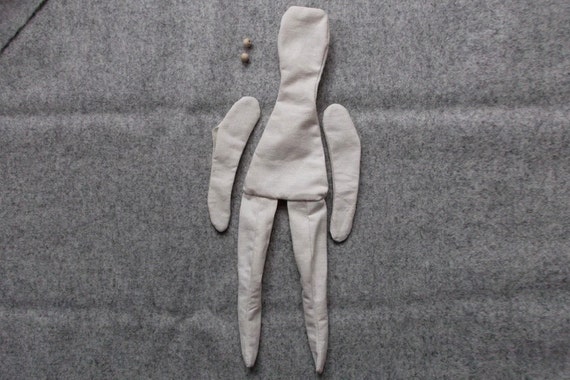 Items similar to DIY set blank cloth doll body Eva, calico, 33 cm on Etsy