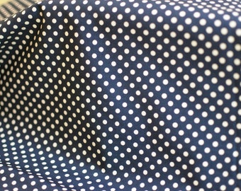 FABRIC: Sarah Jane - Children At Play - Dot to Dot - Navy