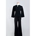 Vintage Black Wool Jacket / 1960s Kimberly Double Breasted Dress Coat / SALE