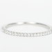 CERTIFIED - E-F, VVS-VS Platinum Diamond Wedding Band -Sale