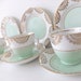 Vintage China Tea Set - Phoenix China in mint green