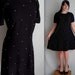 Black & White Pearl Bead Embellished Dress