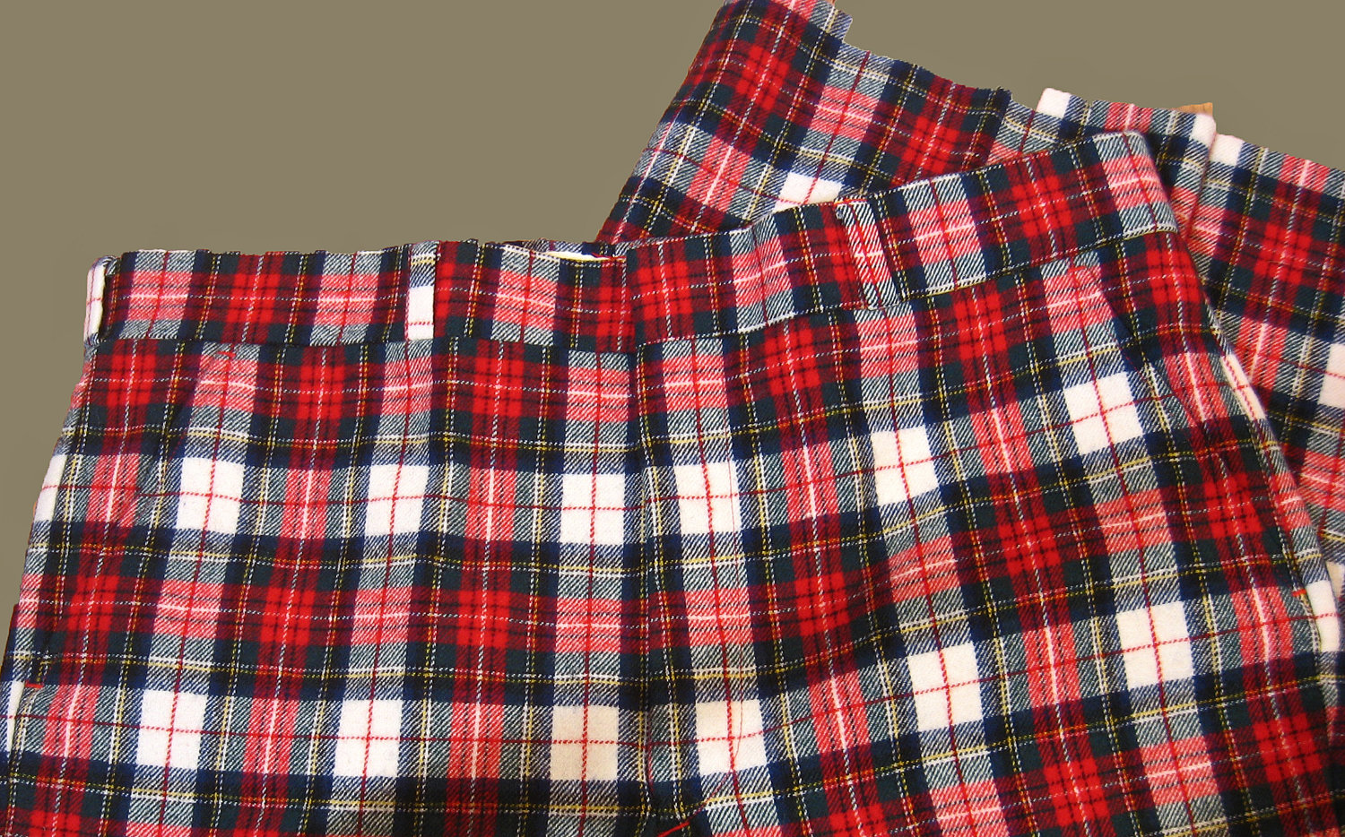 pendleton plaid pants