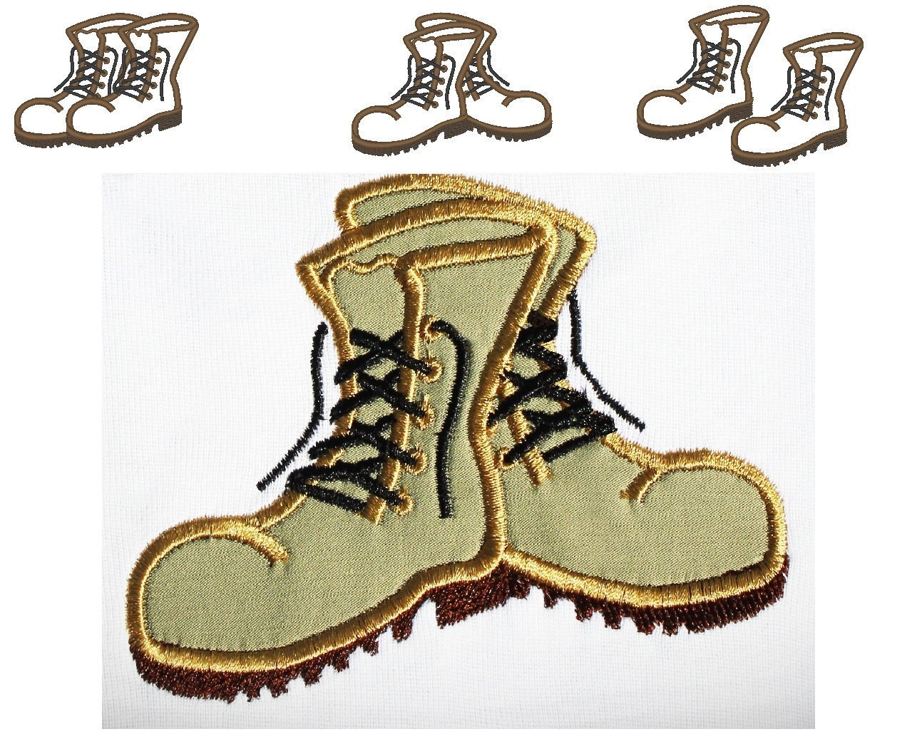 combat boots vector