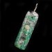 Orgonite Style Pendant .. Tibetan Crystal with Amazonite, Selenite & Rhodizite .. Orgone Positive Energy Generator.... (211)