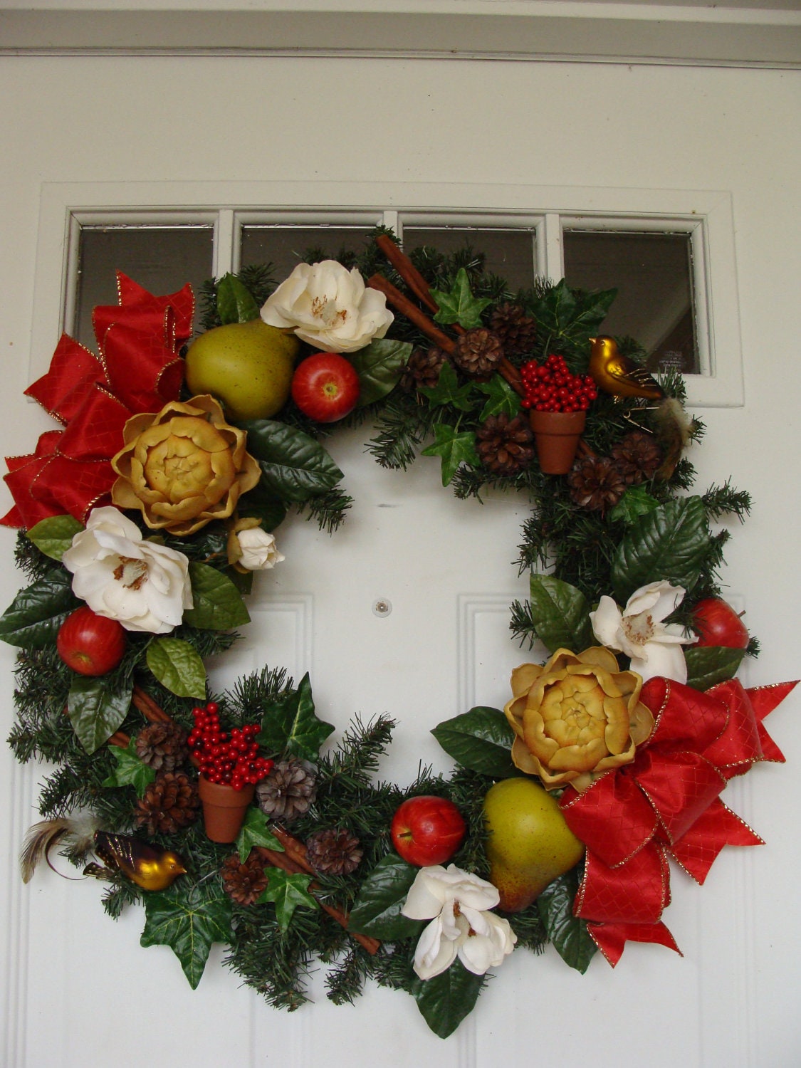 Colonial Williamsburg Christmas Wreath With By Theperfectgarden