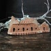 Carving Wood House Handmade Wooden Carved Vintage