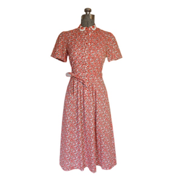 Vintage 1970s Belle France Dress Jane by dejavintageboutique