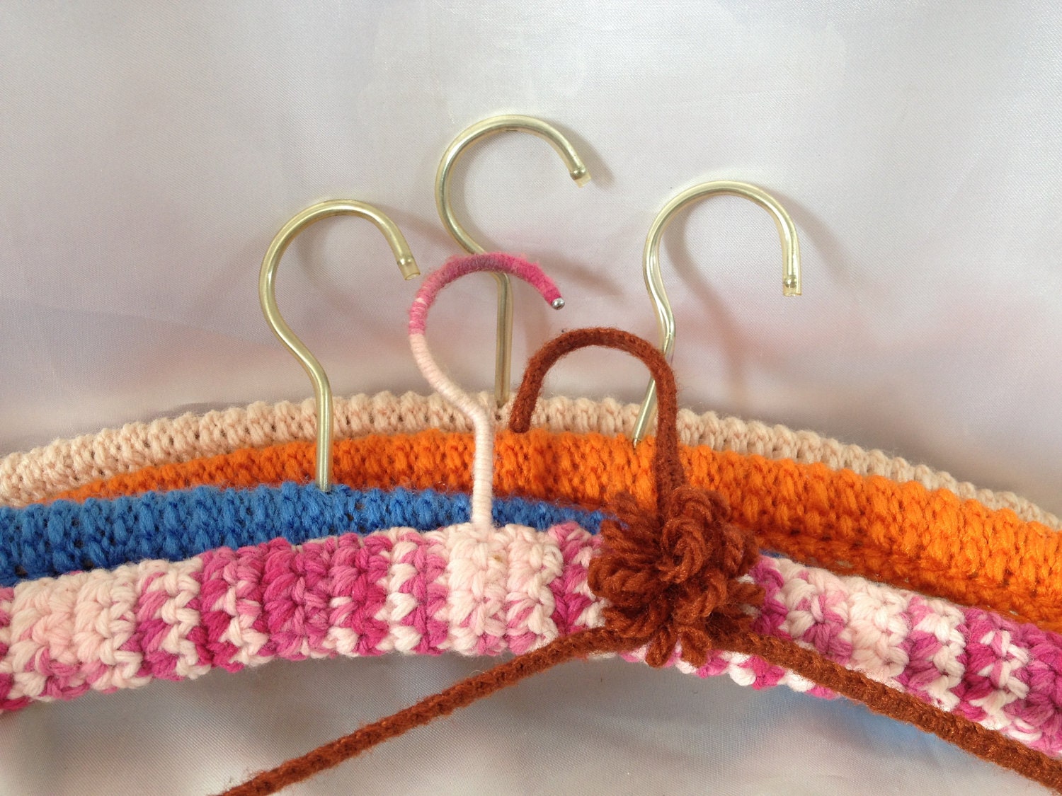 Hangers Crochet Hangers Vintage Hangers TREASURY ITEM Haute Juice