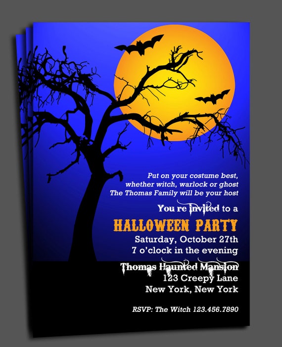 Halloween Invitations Sayings 2