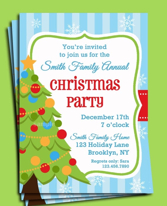 Invitation To The Christmas Party 6