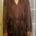Vintage Men Robe // Silk Paisley Robe / XL Men / Saks Fifth Avenue / Classy / Elegant