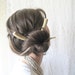 Unusual Edgy Antler Hair Sticks Deer Horn Bone Steampunk Taxidermy Gothic Tribal Long Hair Accessory