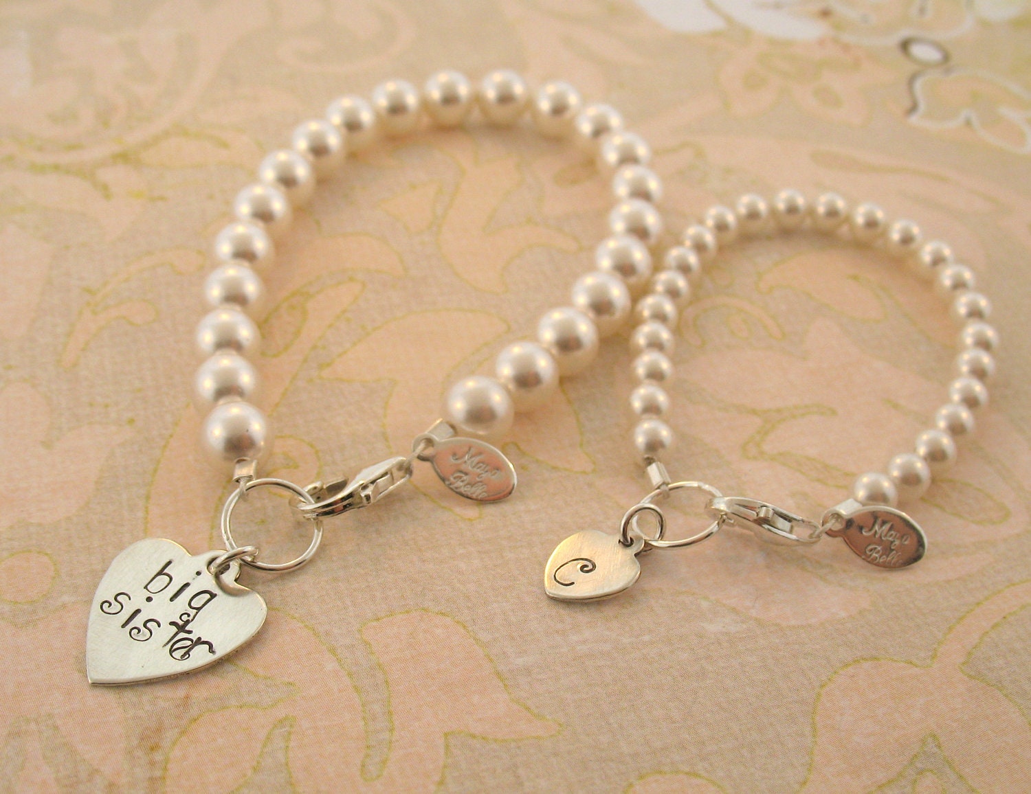 Big Sister Little Sister Gift Set New Baby Gift Gift by MayaBelle