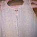 Vintage childs slip white embroidered Her Majesty Size 2