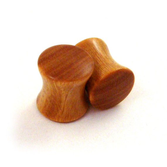 Items Similar To Lignum Vitae Verawood Double Zero Gauge Wooden Plugs