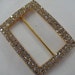 VINTAGE RHINESTONE BUCKLE