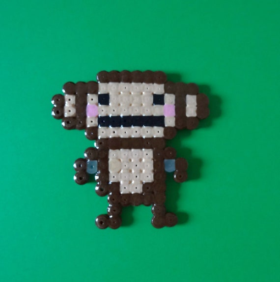 Cute Monkey pixel accessory decoration gift GEEK CHIC COOL
