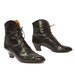 Vintage Brogue Granny Boots Lace Up Victorian Style by Nickels Size 7 1/2