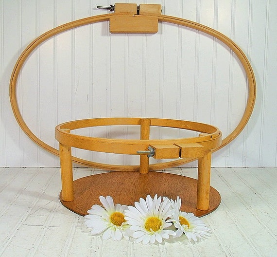 Wooden Quilting Hoops Set of 7 Vintage Sewing Essentials