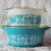 Set of Two Lidded Pyrex Butterprint Cinderella Casserole Dishes
