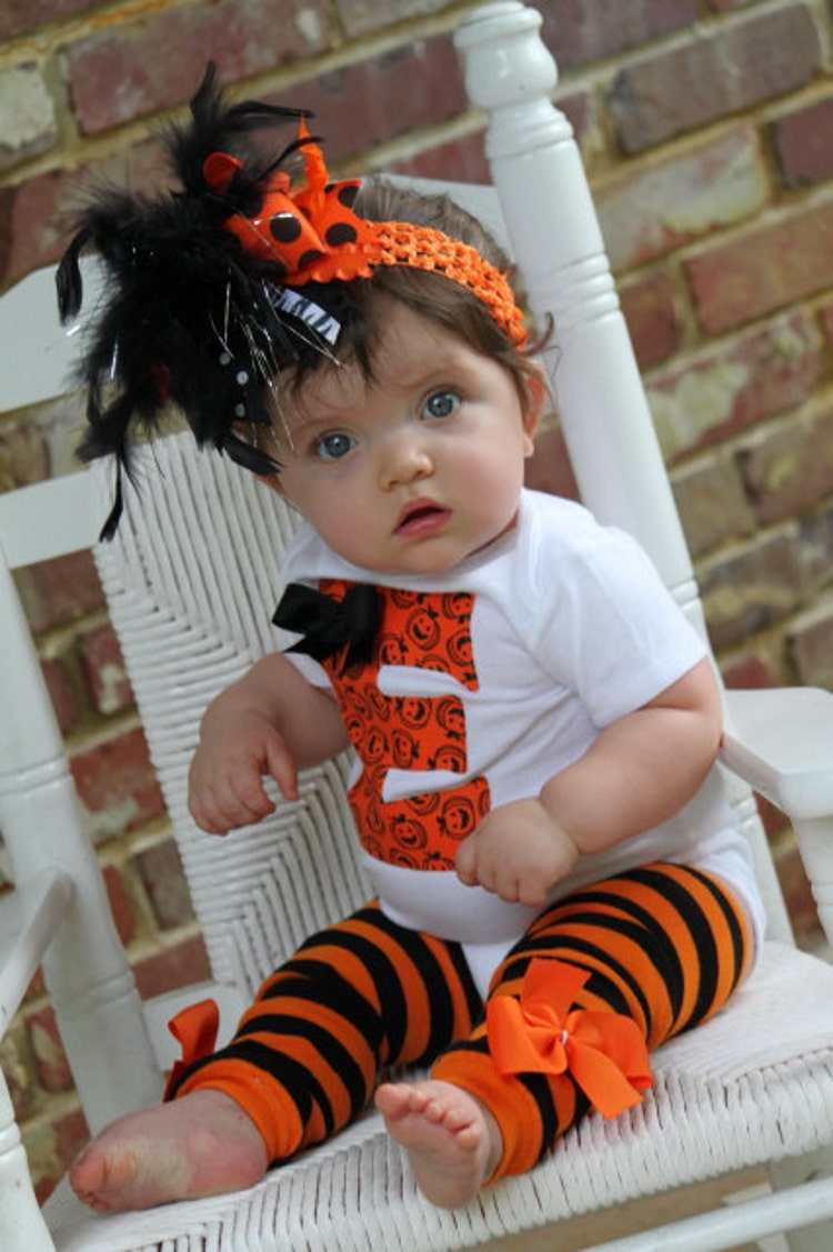 Halloween Leg Warmers for baby girls and by
