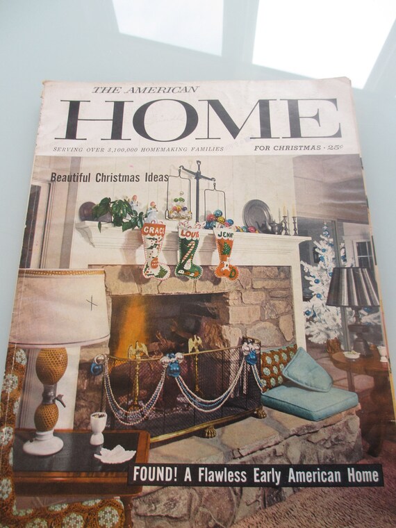 The American Home Magazine December 1956