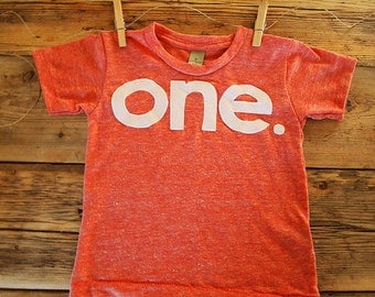 one simple heathered Birthday Tee Organic Shirt Blend first birthday shirt first birthday shirt