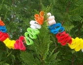 Felt Garland Ribbon Candy Rainbow Il_170x135