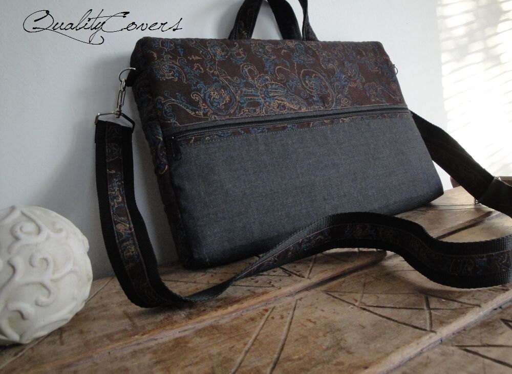 Customizable for Color Fabric and Sizes Laptop Bag Messenger