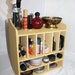 Vintage Cubby Make-up, Cosmetic Organizer, Storage, Art Storage, Vintage Cubby, Vintage Shelf, Mail Organizer, Up-cycled Wooden Shelf