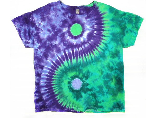 how to make yin yang tie dye shirts