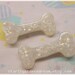 Two SPARKLE Big Bones Resin Hair Clips for Kitsch Cult Party Kei or Fairy Kei CHOOSE ONE Colour Halloween
