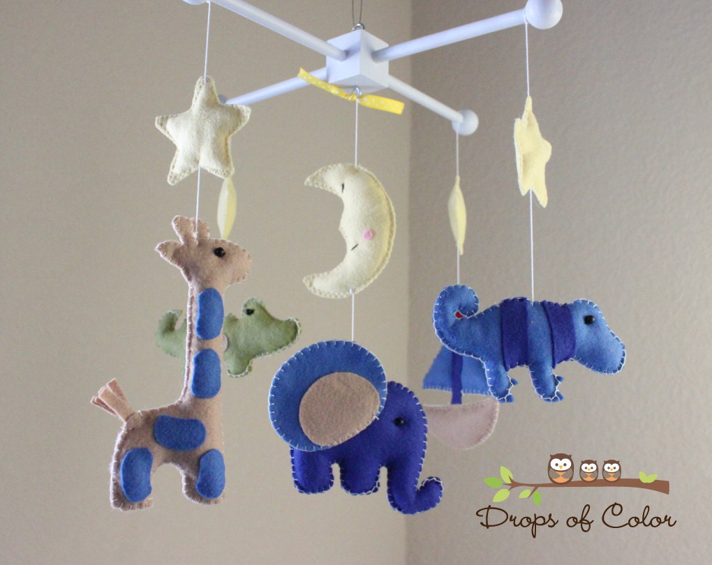 Baby Mobile Baby Crib Mobile Elephant by