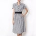 Vintage Housewife Stripe Day Dress