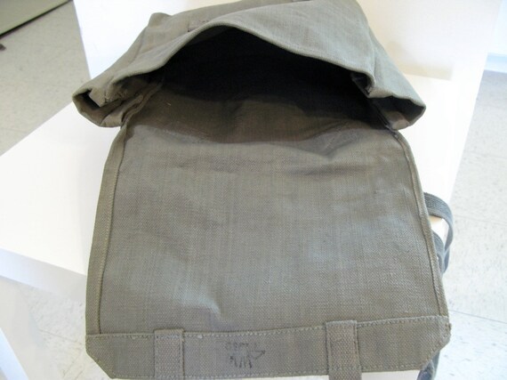 Belgian Army Backpack Canvas Haversack 1950s