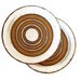 Midwinter Stonehenge EARTH Dinner Plates, set of seven