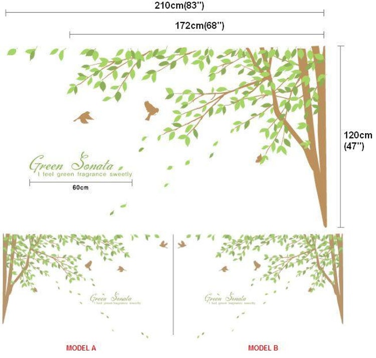 Vinyl Wall Decal wall Sticker nursery Room vinyl by NatureStyle