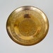 Vintage Brass Peacock Bowl Brass Oriental trinket dish