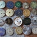 Lot of 20 vintage watch faces.dials.
