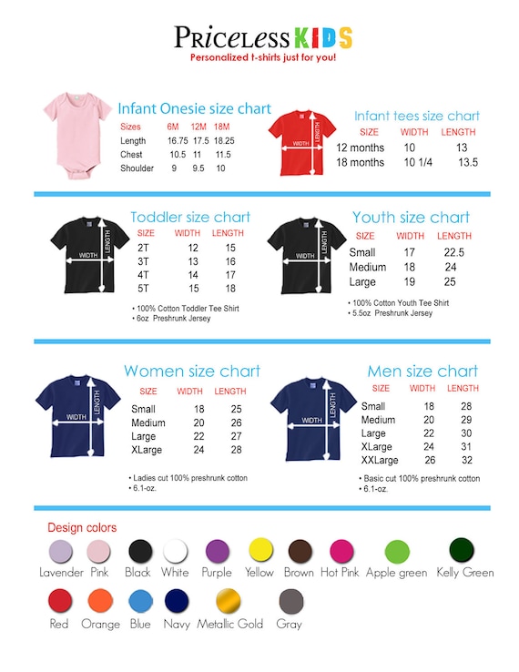 size 12 t shirt measurements