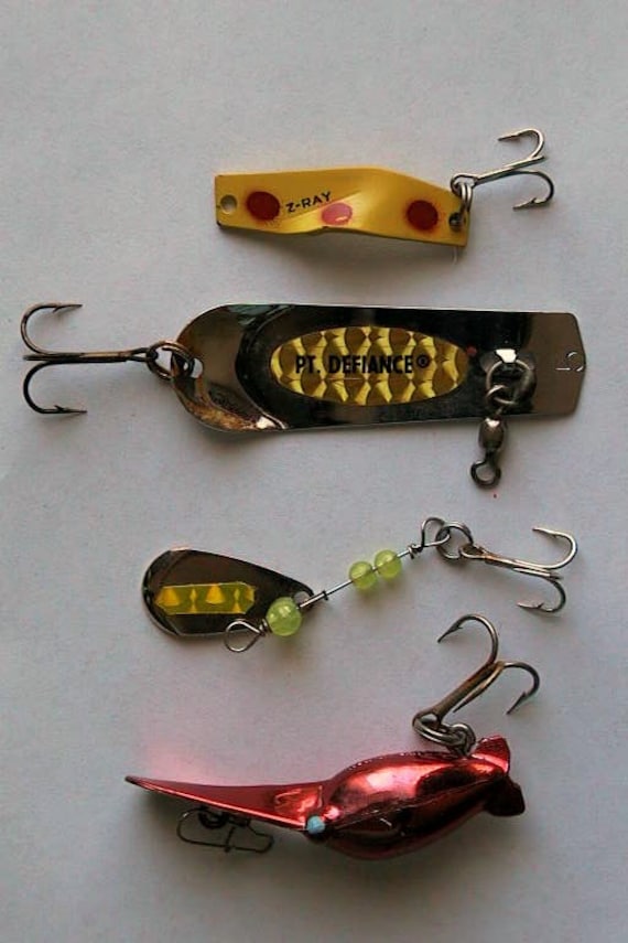 Vintage Fishing Lures by Z-RAY / PT. Defiance / Luhr Jensen