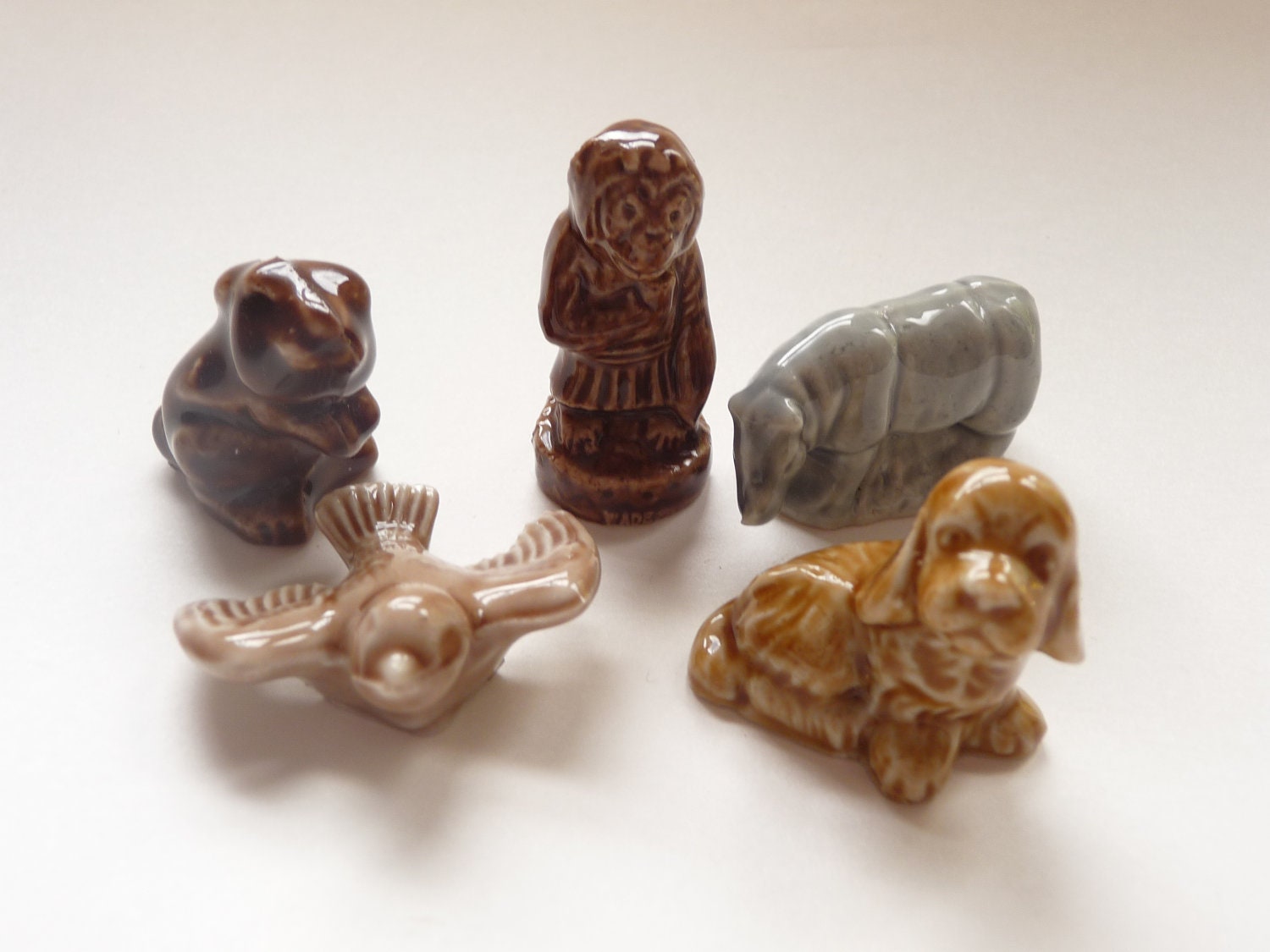 Here come the animals...Vintage Wade Figurines by MissCecelia