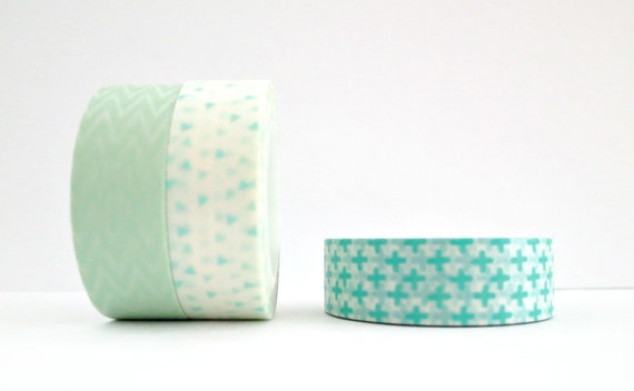 Washi Tape Set: Mint Sprinkles