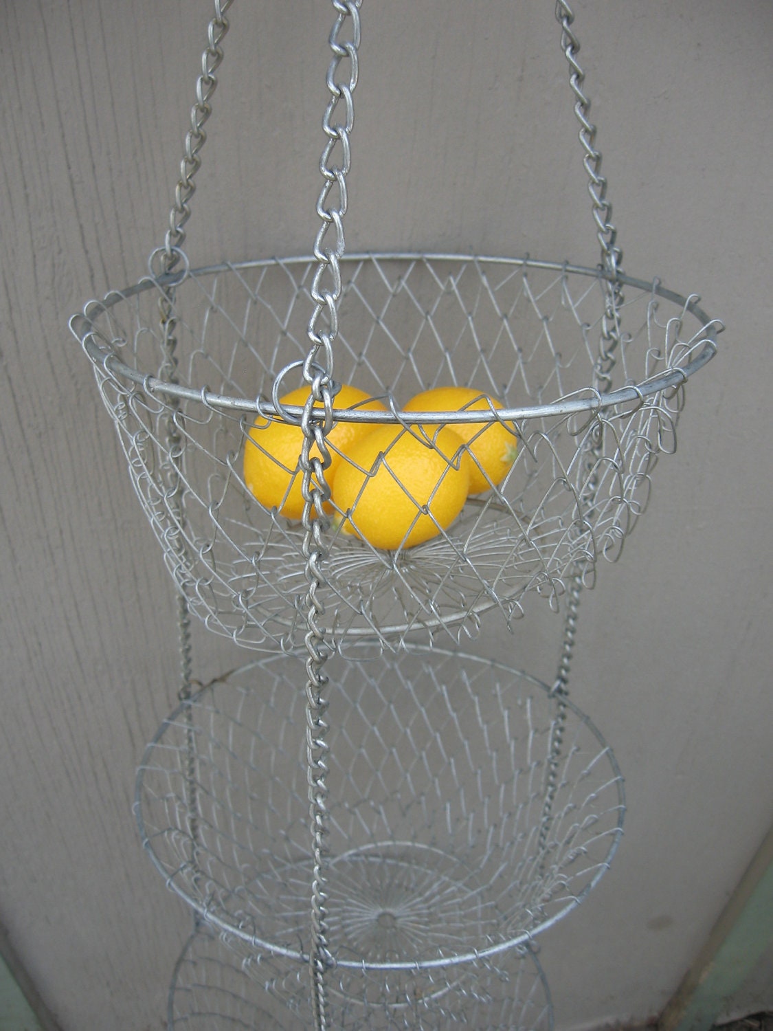wire hanging baskets