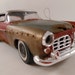 1955 Chrysler 300 1/24 scale model car in red
