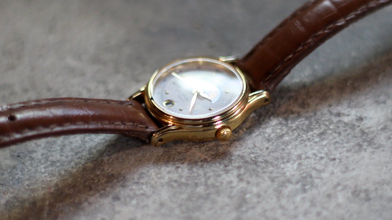 timex sun moon earth watch