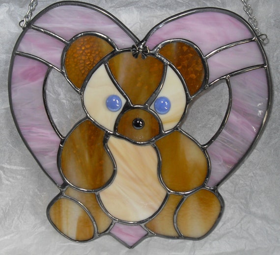 teddy bear glass
